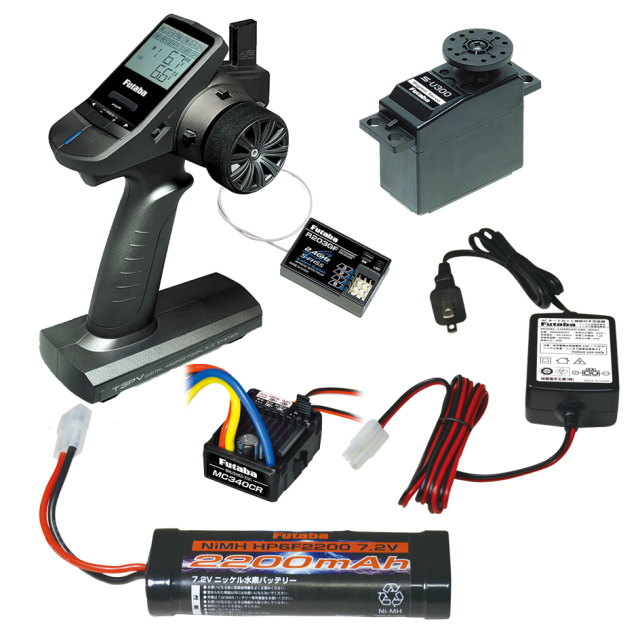 フタバ プロポ T4PM Plus T/Rセット R314SB-E付 カー用4ch 00008654-3