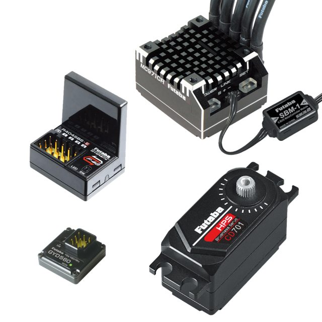 フタバ DRIFT PACK RSGMセット レシーバーR404SBS-E+サーボCD701＋
