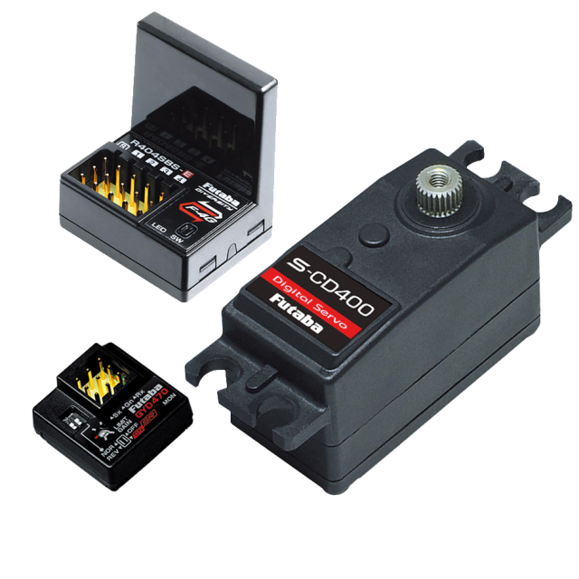 フタバ RSセット RS404SBS+HPS-CB701x2個 00107414 受信機・エンジン