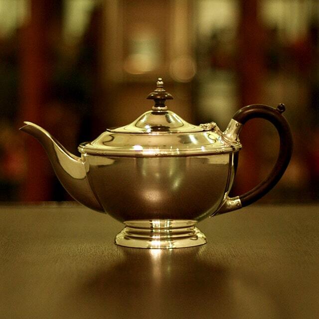 中古】Walker & Hall（ウォーカー＆ホール）家庭用3点ティーセット WH