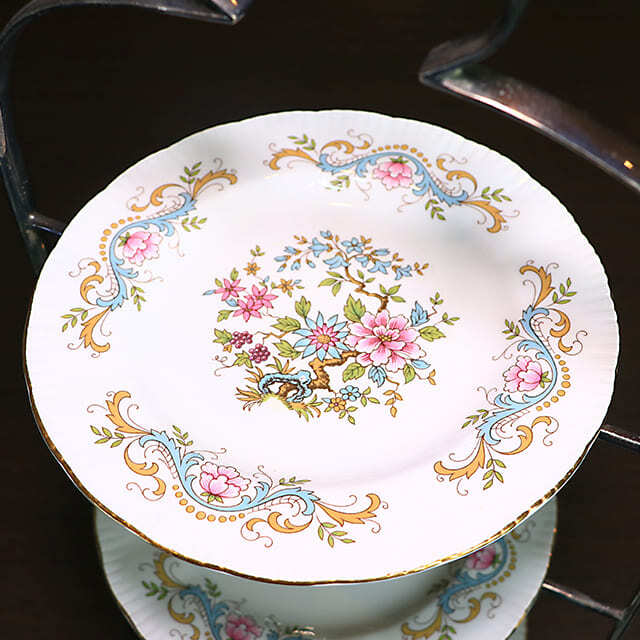 中古】Walker & Hall（ウォーカー＆ホール） アフタヌーンティー用3段