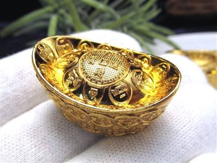 ◇縁起物！金色の開運置物◇財運アップ・招財のお守り！◇インテリア