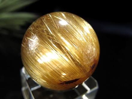 バイヤー厳選！】☆極上のキャッツアイ効果☆透明感抜群！タイチン針が