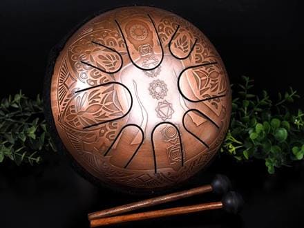 ◇ヒーリング効果！癒しと浄化の音色♪◇スチールパーカッションドラム