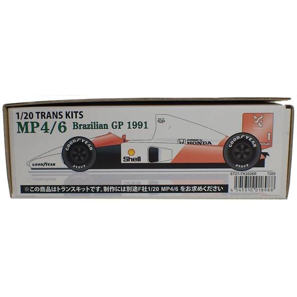 スタジオ27 1/20 MP4/6 ブラジルGP トランスキット 模型用グッズ TK2026R