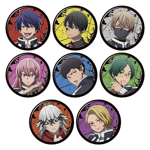 桃源暗鬼 キャラバッジコレクション／描き下ろしVer. 8個入BOX