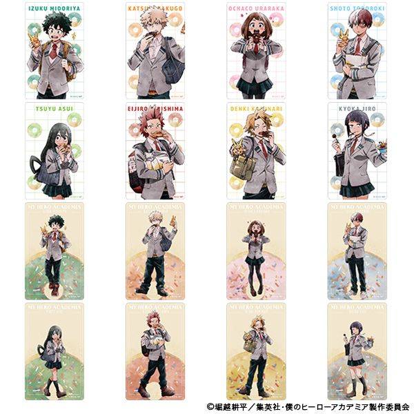 僕のヒーローアカデミア メモリアルクリアカードコレクション 8個入BOX
