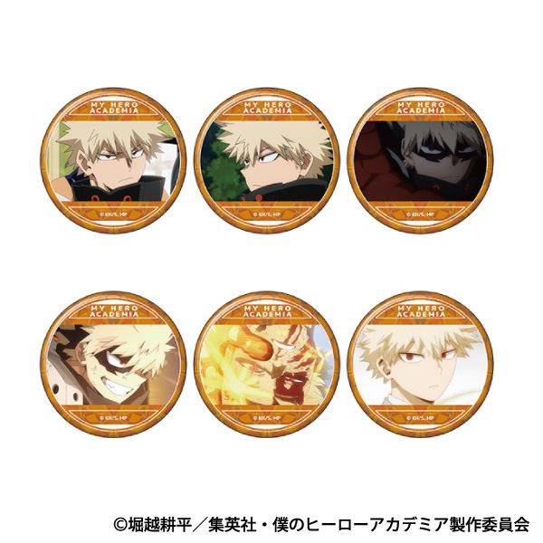 僕のヒーローアカデミア 爆豪 勝己がいっぱいキャラバッジコレクション