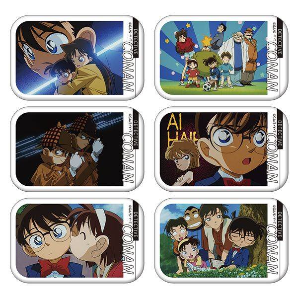 名探偵コナン メモリアルスクエア缶バッジコレクション／vol.1 ～OP