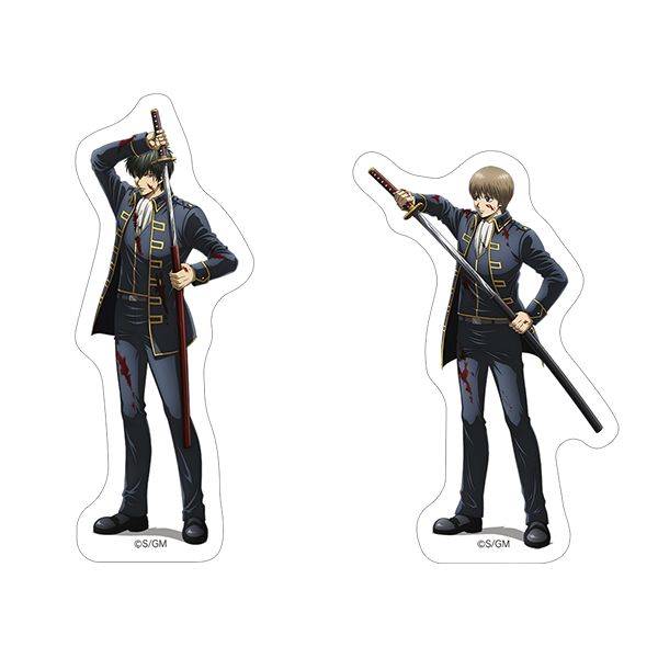 新劇場版 銀魂 -吉原大炎上- ステッカーセット／土方＆沖田