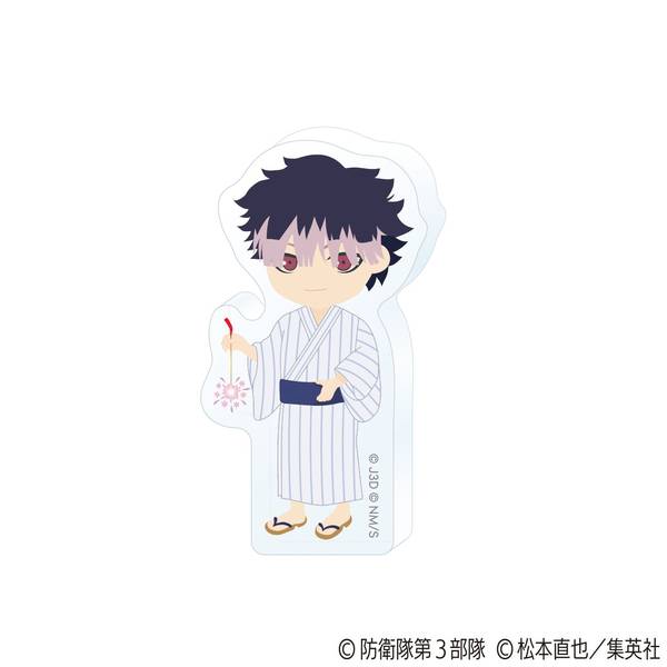 怪獣8号 ミニアクリルブロック／ちびキャラ浴衣Ver. 鳴海 弦