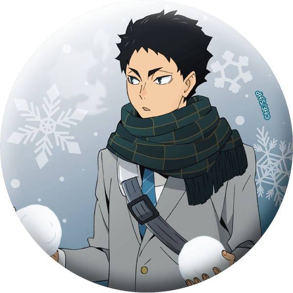 ハイキュー!! グリッター缶バッジ／赤葦京治 | 4550621522246 | ポスト