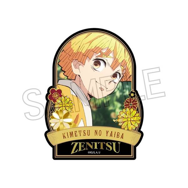 鬼滅の刃 螺鈿風シリーズ ステッカー Vol.4 我妻善逸 | 4571653541654