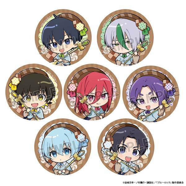 ブルーロック]トレーディング缶バッジ(ティータイム／ver.A) 7個入BOX