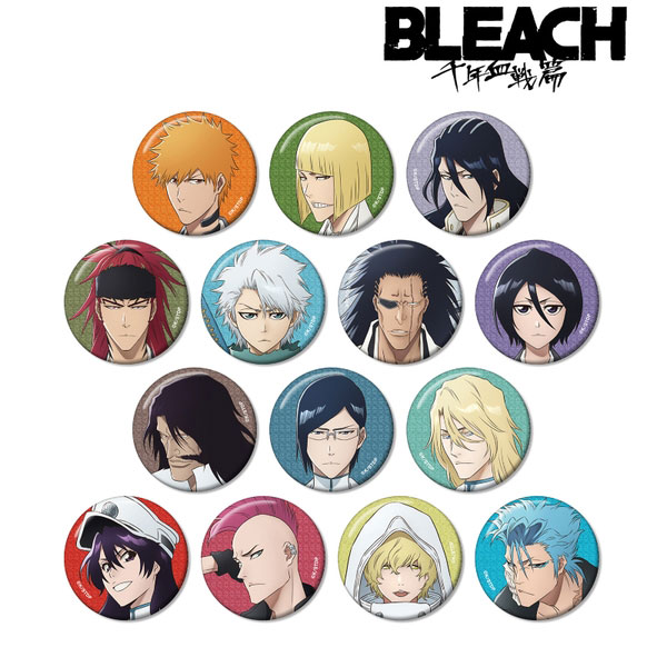 BLEACH 千年血戦篇トレーディンググリッター缶バッジ 14個入BOX