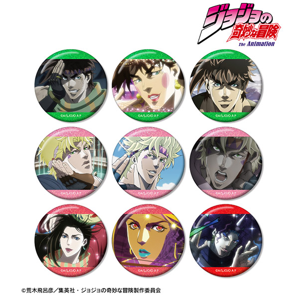 ジョジョの奇妙な冒険 戦闘潮流トレーディング場面写ホログラム缶