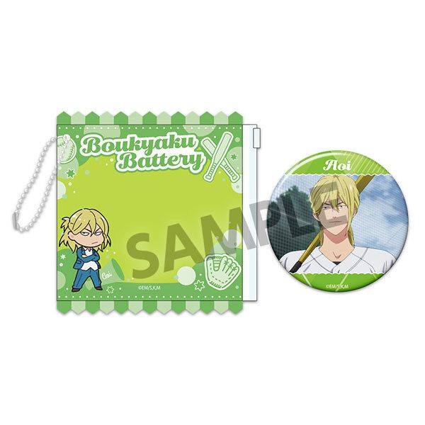 忘却バッテリー 缶バッジホルダー(缶バッジ付き) 藤堂 葵