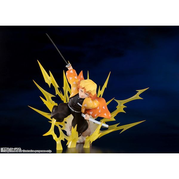 バンダイ フィギュアーツZERO 我妻善逸 -雷の呼吸-(再販品) 「鬼滅の刃