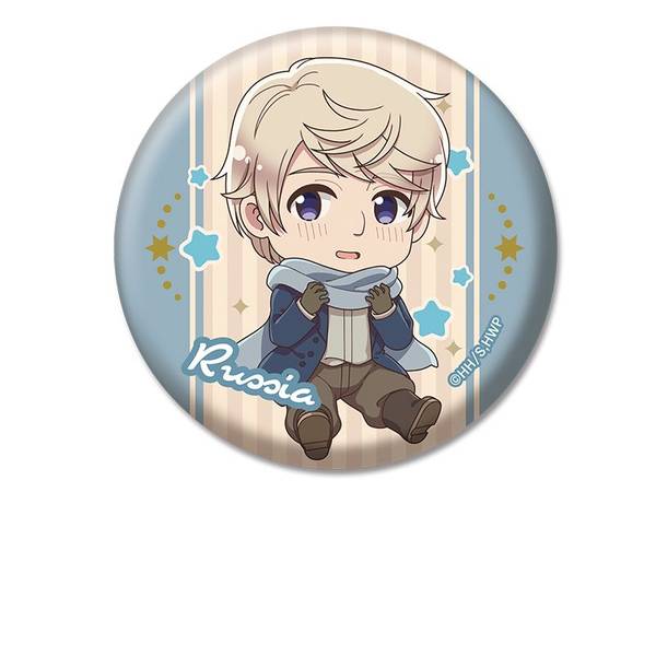 ヘタリア World☆Stars ぺたん娘缶バッジ ロシア | 4573661601122