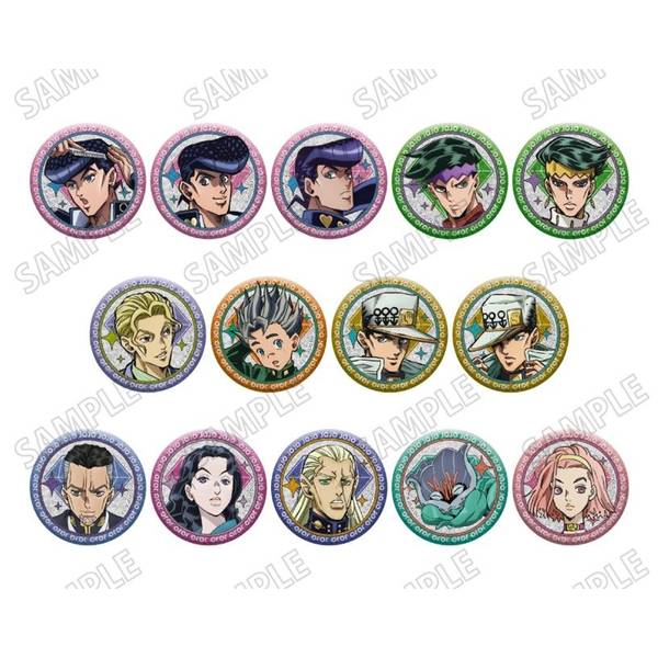 アニメ『ジョジョの奇妙な冒険 ダイヤモンドは砕けない』缶バッジ