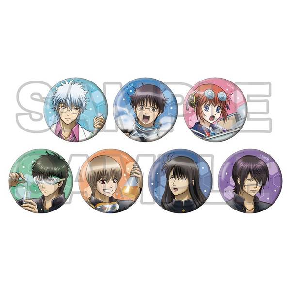 3年Z組銀八先生 科学の授業 缶バッジ 7個入BOX | 4573618343716