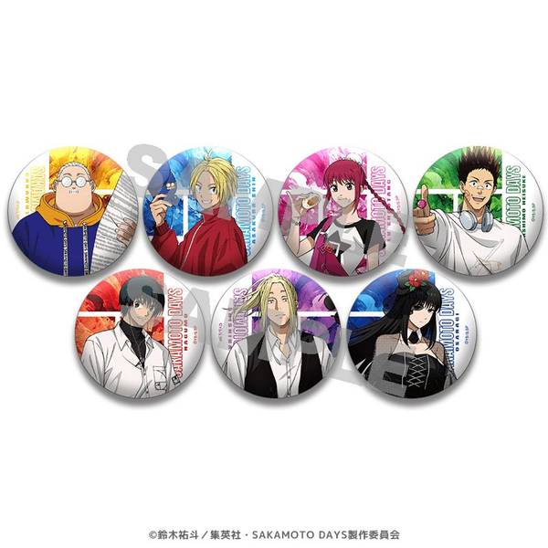 SAKAMOTO DAYS 缶バッジ（全7種＋各種シークレット） | 4582743899432