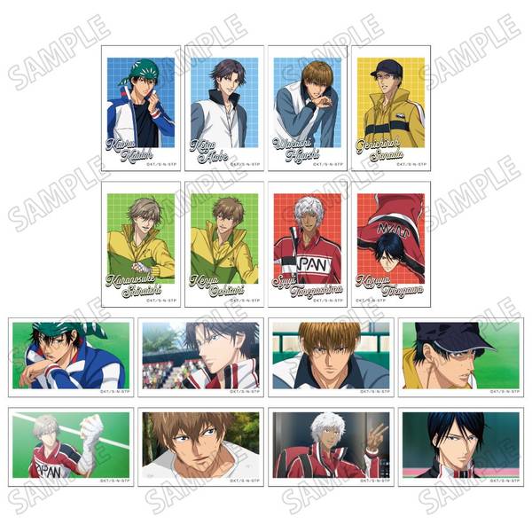 新テニスの王子様描き下ろしミニフォトカードコレクション【冬の