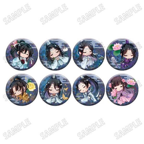 大河幻想ラジオドラマ「魔道祖師」描き下ろしミニキャラ缶バッジ