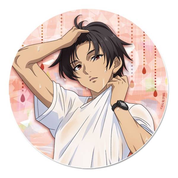 86―エイティシックス― 描き下ろしホログラム缶バッジ[シン]雨宿り