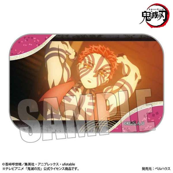 アニメ「鬼滅の刃」刀鍛冶の里編 メモリーズスクエア缶バッジ 鬼ver