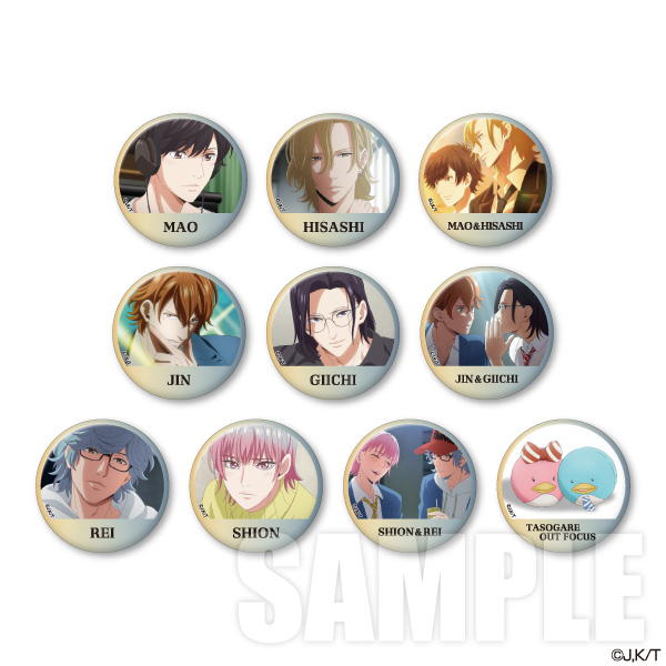 Completeness 缶バッジ(57mm/モーティスver.) 10個 Completeness 缶