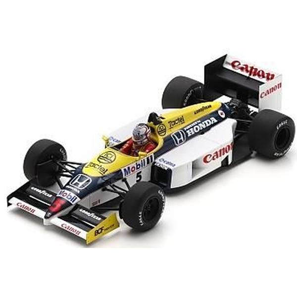 スパーク 1/18 ウィリアムズ FW11 No.5 1986 F1 ブラジルGP ウィナー N