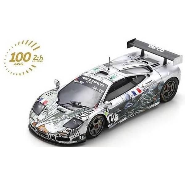 スパーク 1/43 マクラーレン F1 GTR No.42 1995 ル・マン24時間 J-L