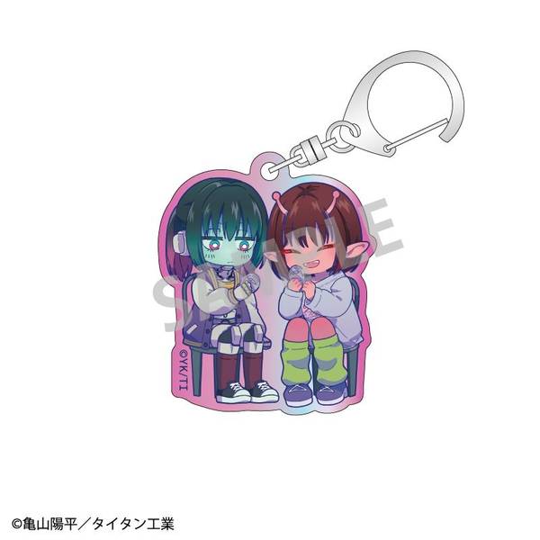 銀河特急 ミルキー☆サブウェイ オーロラアクリルキーホルダー マキナ