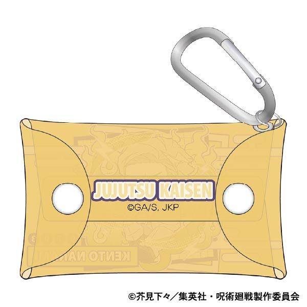 呪術廻戦 第2期 カラビナ付きクリアポーチ／七海 建人 ぱすてるぽっぷ