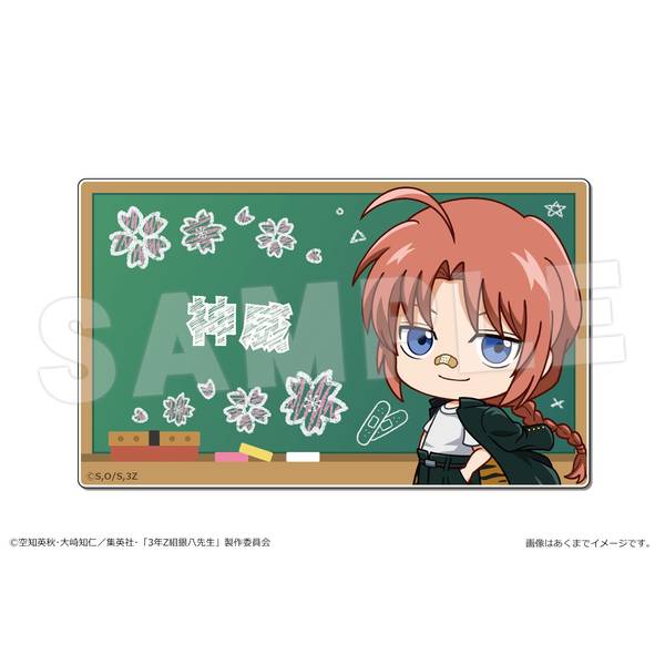 アニメ『3年Z組銀八先生』 マット缶バッジ 06 神威 | 4562480373341