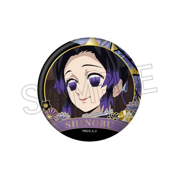 鬼滅の刃 螺鈿風シリーズ 缶バッジ Vol.4 栗花落カナヲ