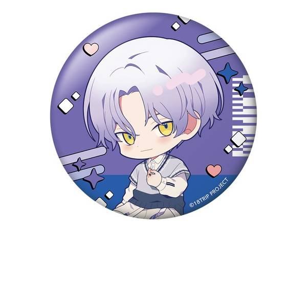18TRIP ぺたん娘缶バッジ 白光 糖衣 | 4573661609159 | ポストホビー