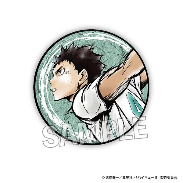 ハイキュー!! 激闘!! ギラギラ缶バッジ 天童 覚 | 4582666849101