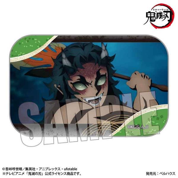 アニメ「鬼滅の刃」刀鍛冶の里編 メモリーズスクエア缶バッジ 鬼ver