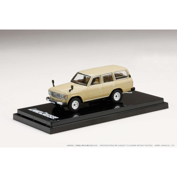 ホビージャパン 1/64 トヨタ ランドクルーザー 60 GX 1981 ホワイト