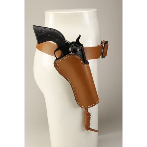 ホビージャパン ネオ・カウボーイ レザーホルスター 右利き用/ブラウン