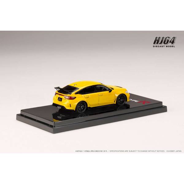 ホビージャパン 1/64 ホンダ シビック タイプR FL5 イエロー カスタム