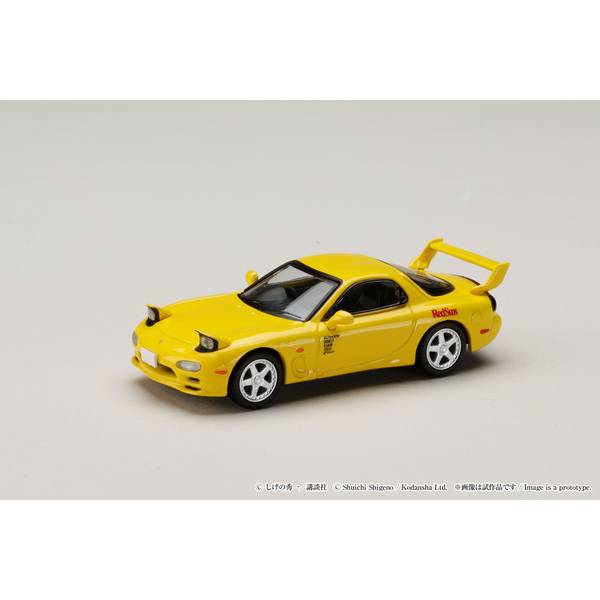ホビージャパン 1/64 マツダ RX-7 FD3S RedSuns 頭文字D 高橋 啓介 VS