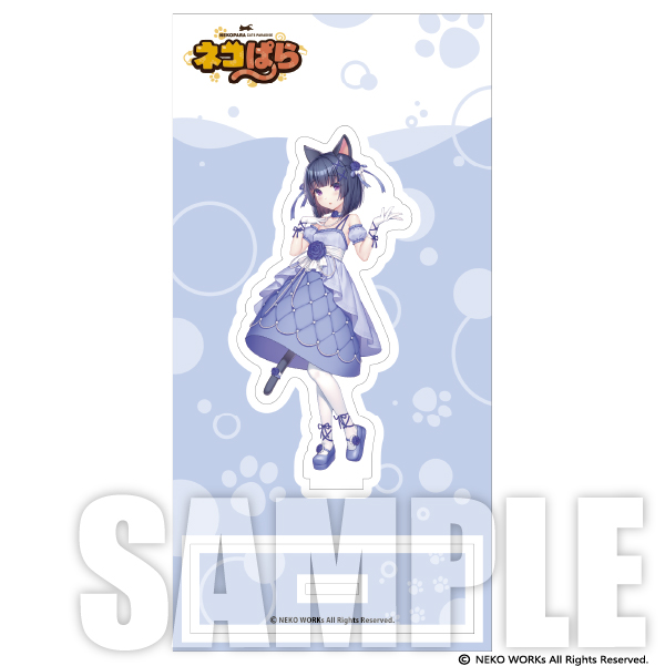 ネコぱら A5アクリルボード SAYORI ART WORKS Ver.|4981932074290