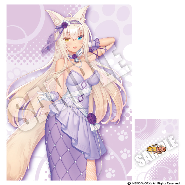 ネコぱら ブラインドクリアファイル SAYORI ART WORKS Ver