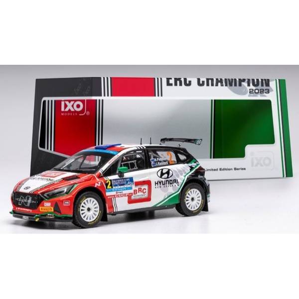 イクソ 1/43 シュコダ ファビア RS ラリー2 No.4 2024 Lavanttal