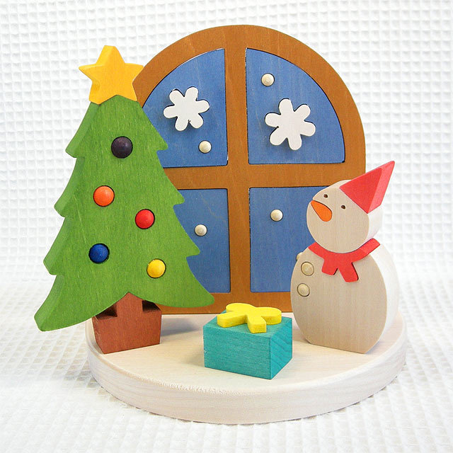 彩り歳時記12月｜（森林工芸館 日本製）｜木のおもちゃ ポプリの森