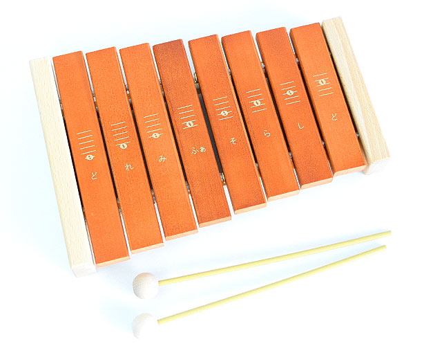 森の木琴8音 MOCCO｜木のおもちゃ ポプリの森