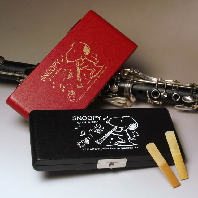 リードケース（10枚用） クラリネットとスヌーピー, SNOOPY with